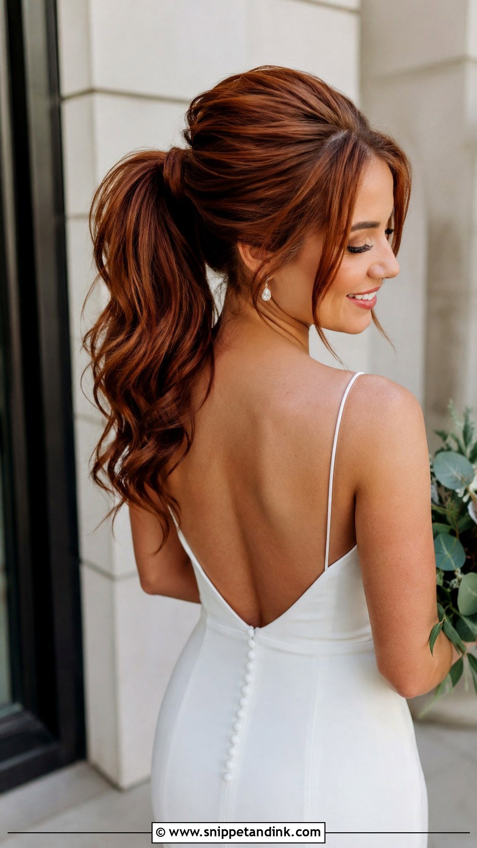 Voluminous Ponytail for Round Faces - Snippet and Ink - 25 Wedding Hairstyles for Round Faces