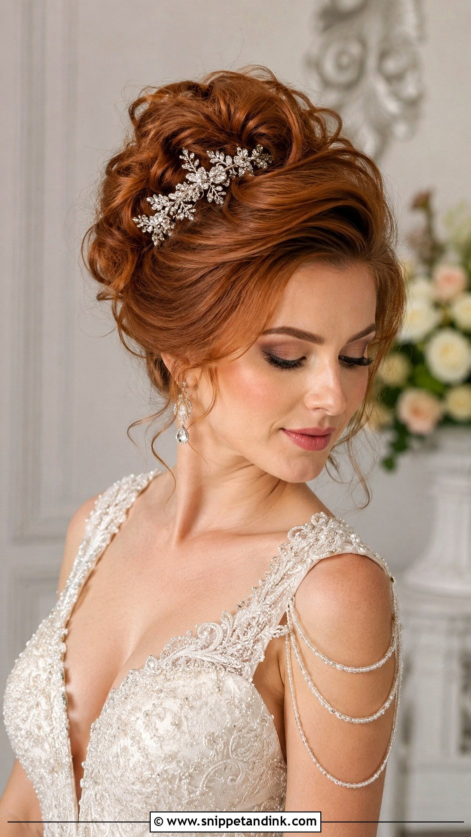 Voluminous Short Updo - Snippet and Ink - 25 Short Hairstyles for Wedding