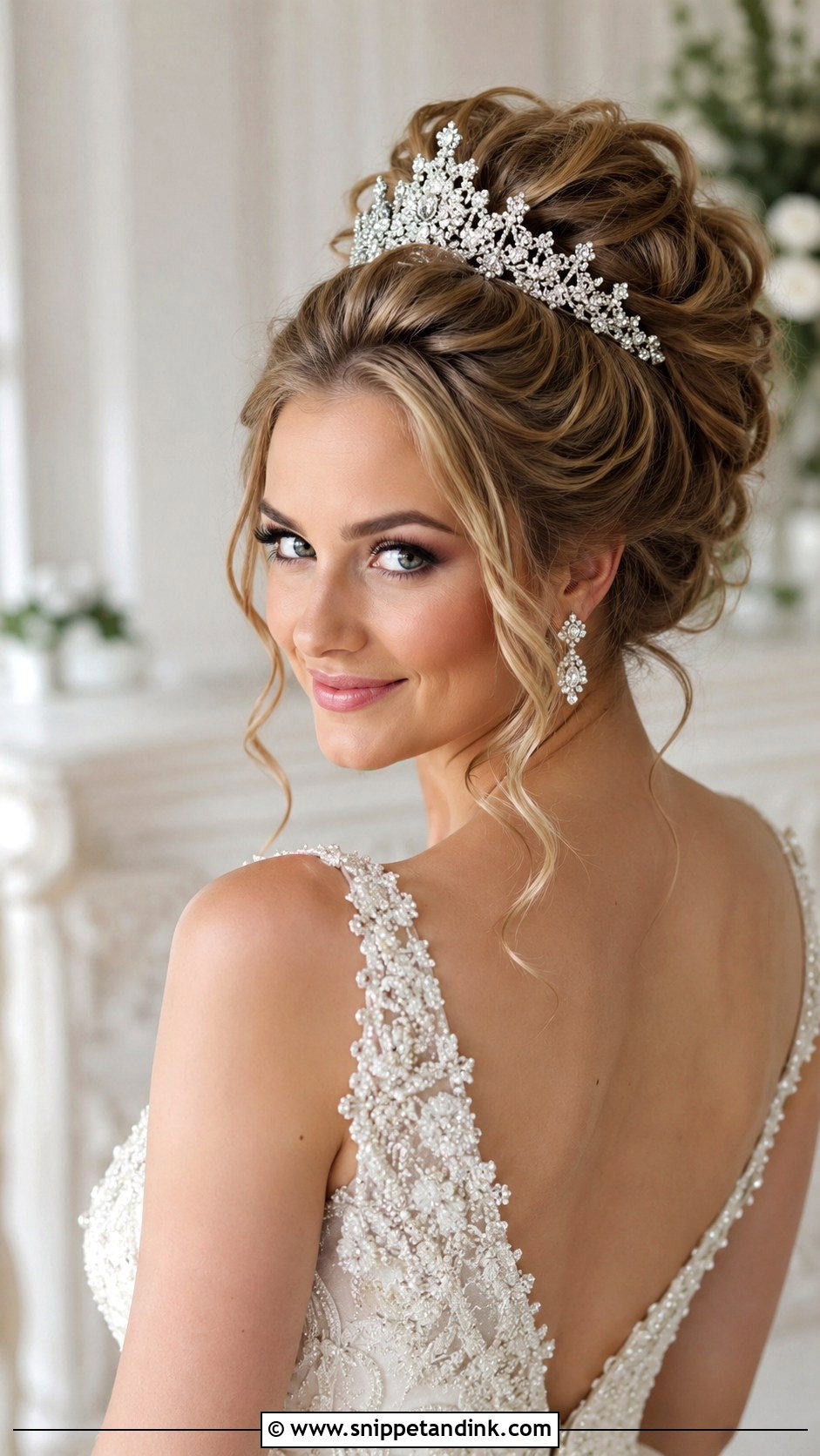 Voluminous Updo With Crown Height - Snippet and Ink - 25 Wedding Upstyles