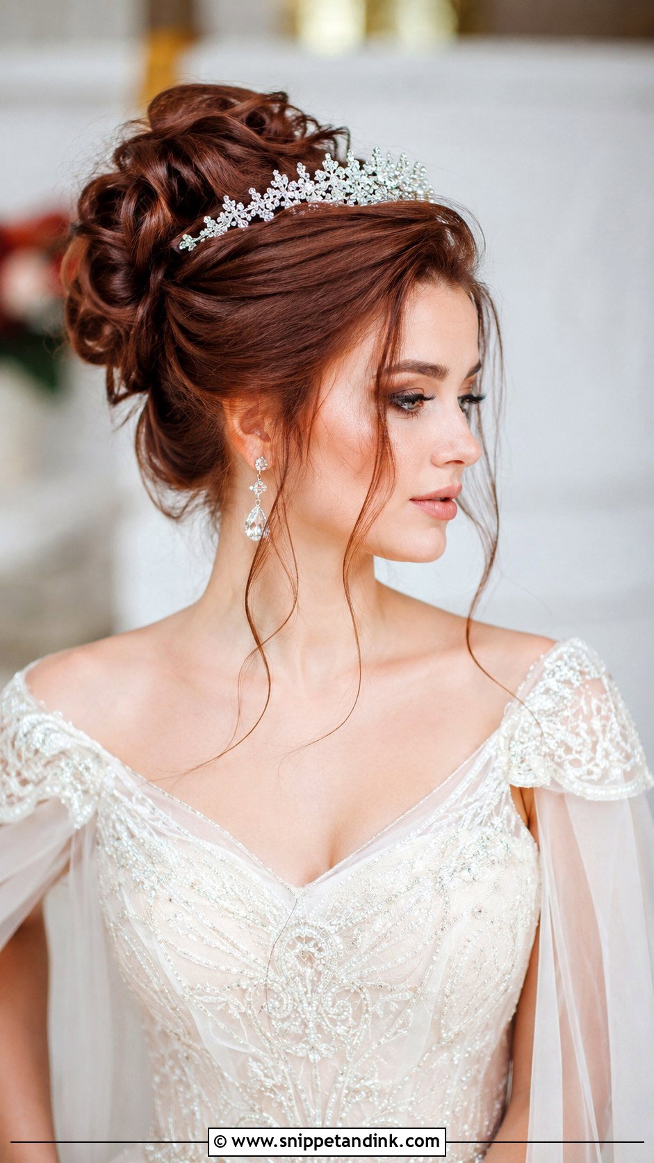Voluminous Updo With Crown Lift - Snippet and Ink - 20 Textured Wedding Updo Ideas