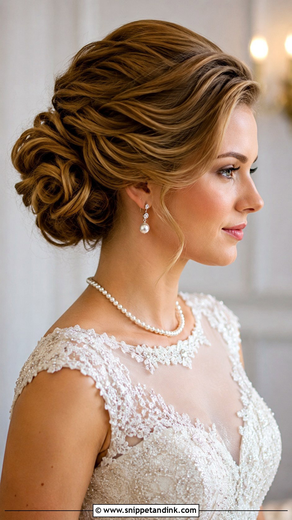 Voluminous Updo With Side Part - Snippet and Ink - 20 Hair Up Styles Wedding
