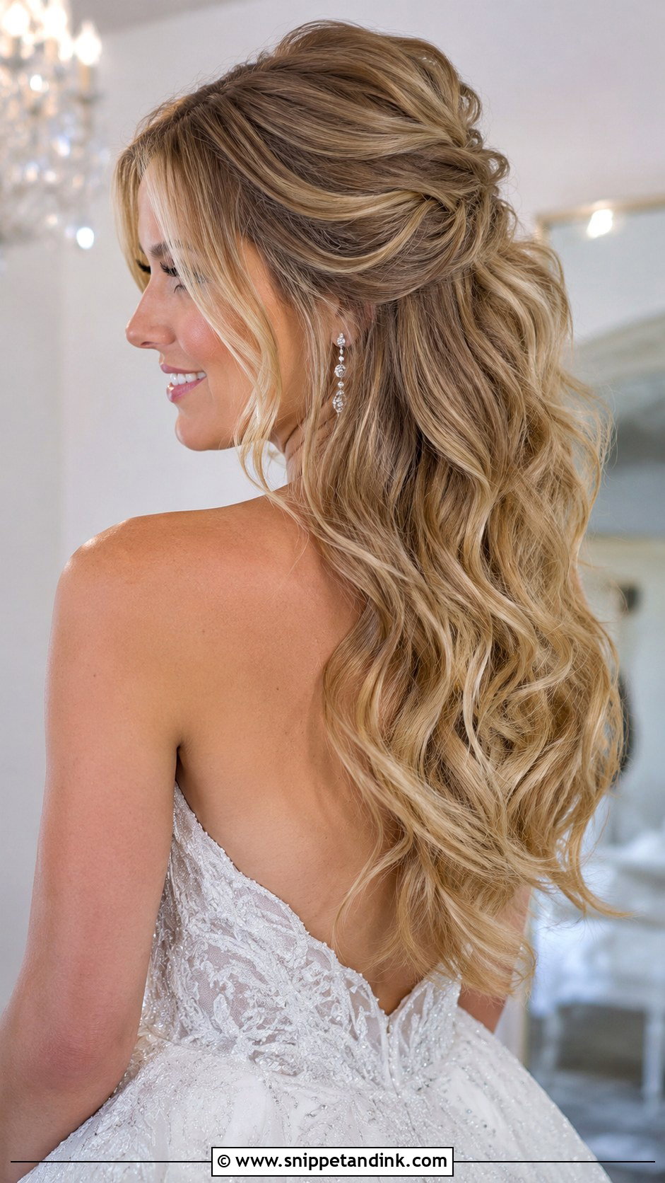 Voluminous Wavy Hairstyle for Wedding - Snippet and Ink - 25 Wavy Hairstyles for Wedding