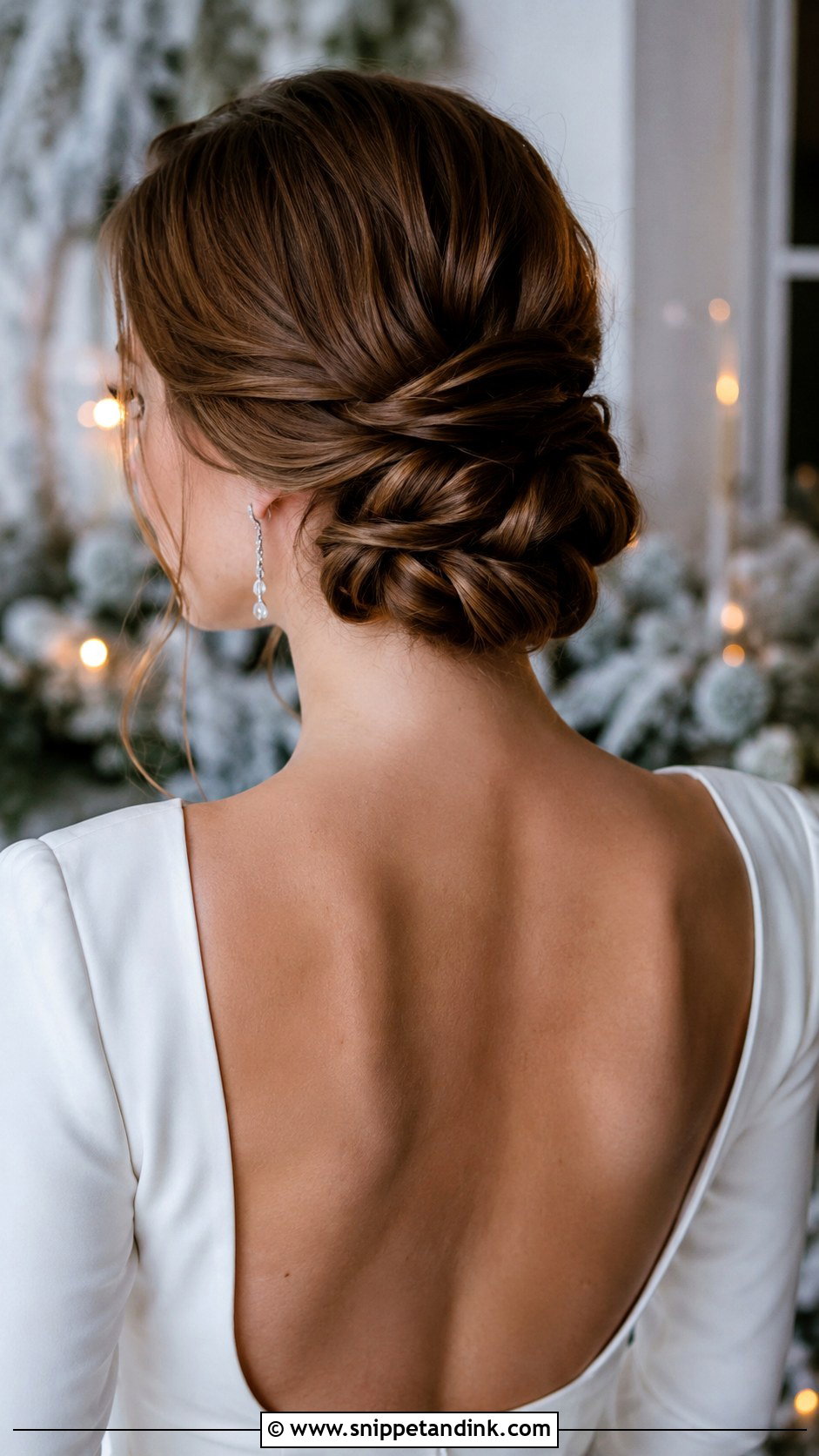 Volumized Crown Updo for Fine Hair - Snippet and Ink - 20 Wedding Hair Fine Hair Ideas