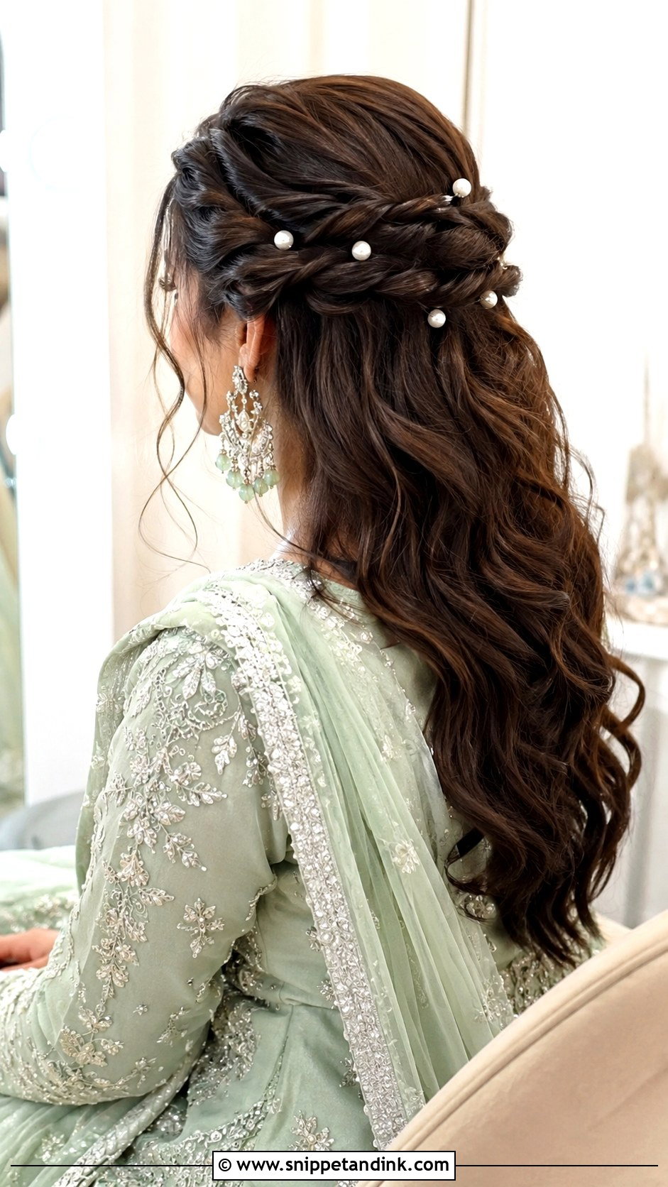 Waleema Half Up Half Down Hair - Snippet and Ink - 15 Waleema Hairstyles