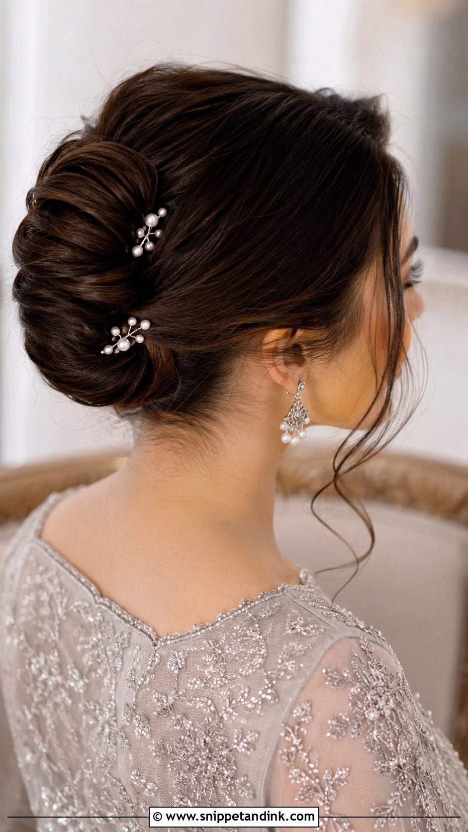 Walima Bridesmaid French Twist - Snippet and Ink - 25 Walima Bridesmaid Hairstyles