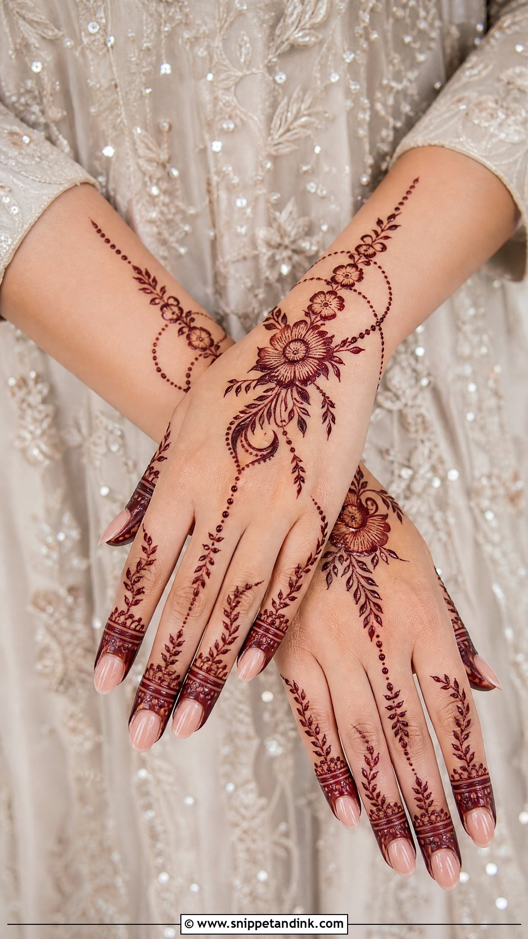 Walima Muslim Bridal Mehndi Design - Snippet and Ink - 20 Muslim Bridal Mehndi Designs