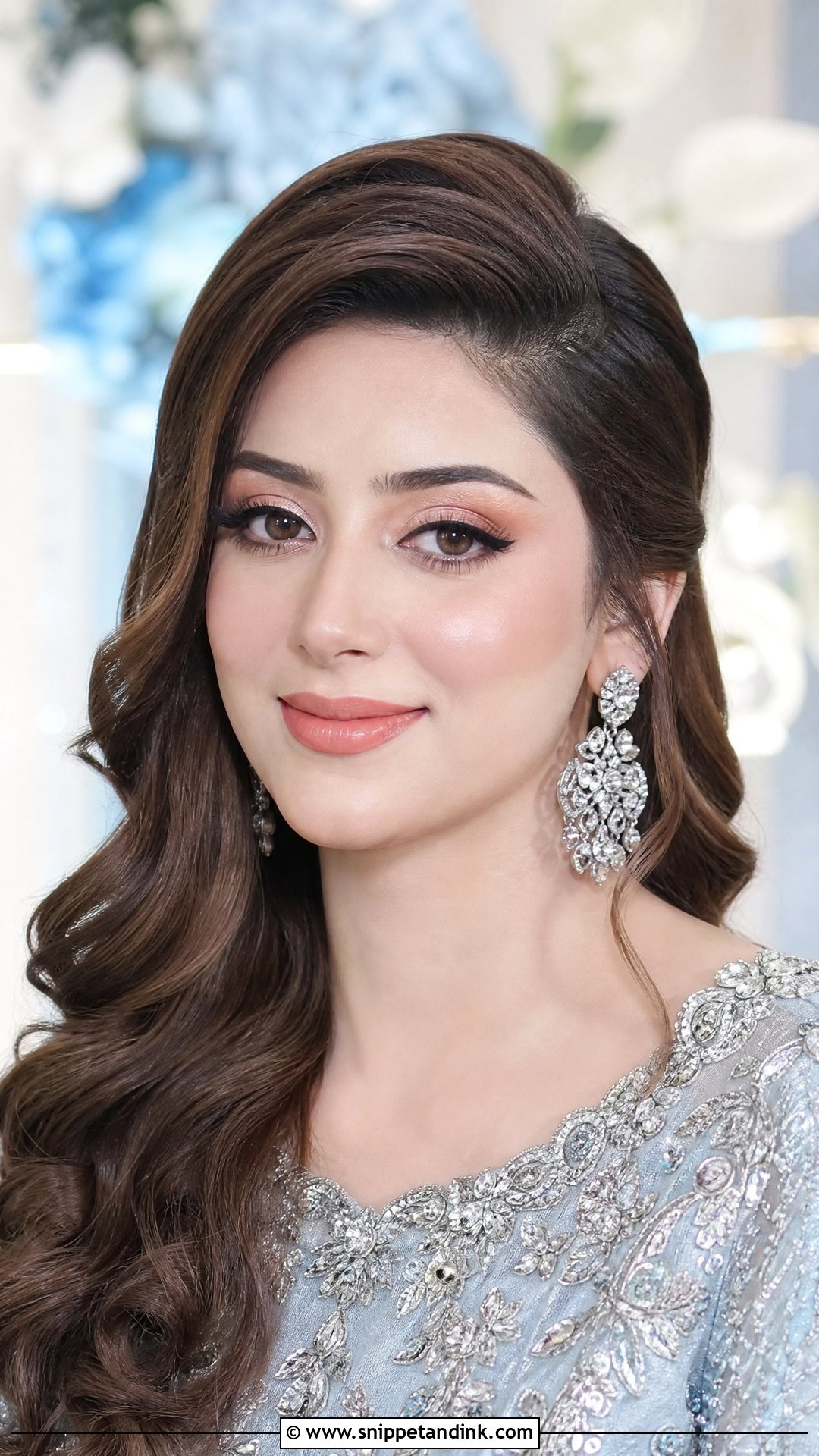 Walima Peach Makeup - Snippet and Ink - 20 Desi Wedding Makeup Looks