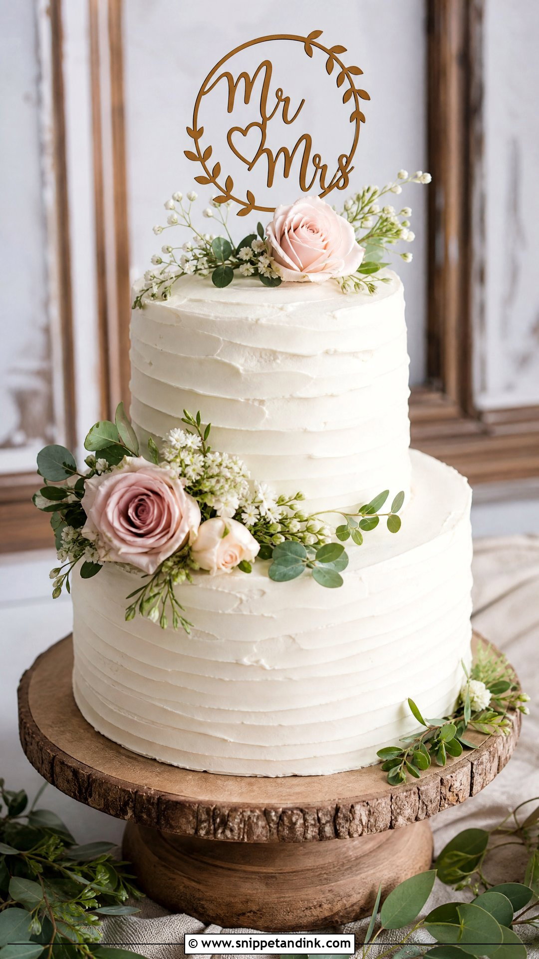Walmart Rustic Blooms Wedding Cake - Snippet and Ink - 25 Walmart Cake Ideas for Wedding