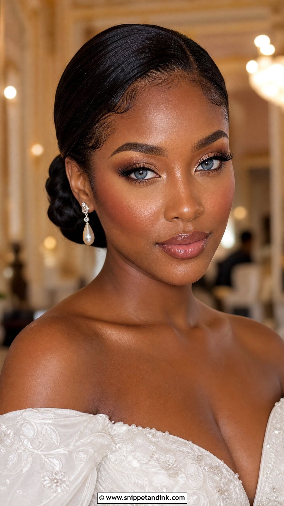 Warm Brown Wedding Makeup For Blue Eyes - Snippet and Ink - 20 Neutral Wedding Makeup for Blue Eyes