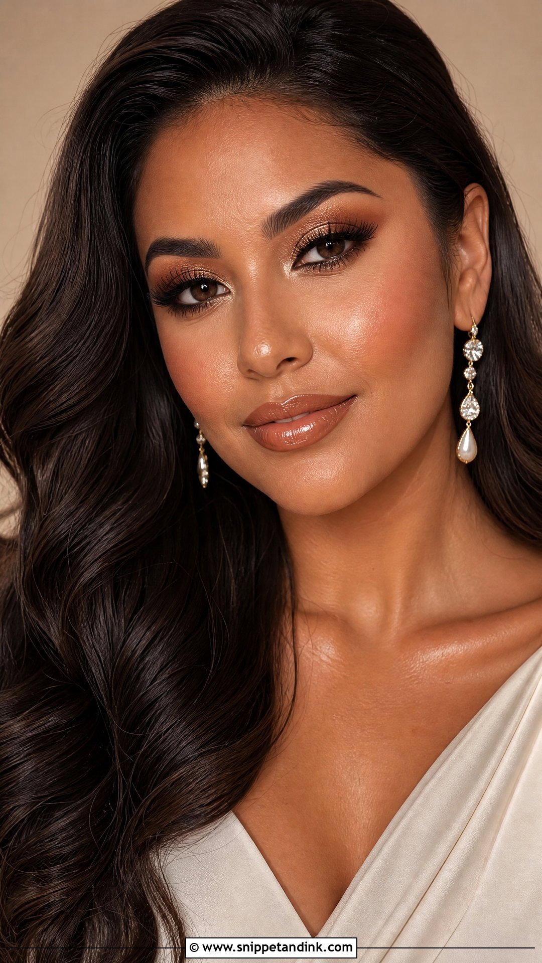 Warm Caramel Wedding Lip Combo - Snippet and Ink - 20 Wedding Lip Combo Ideas