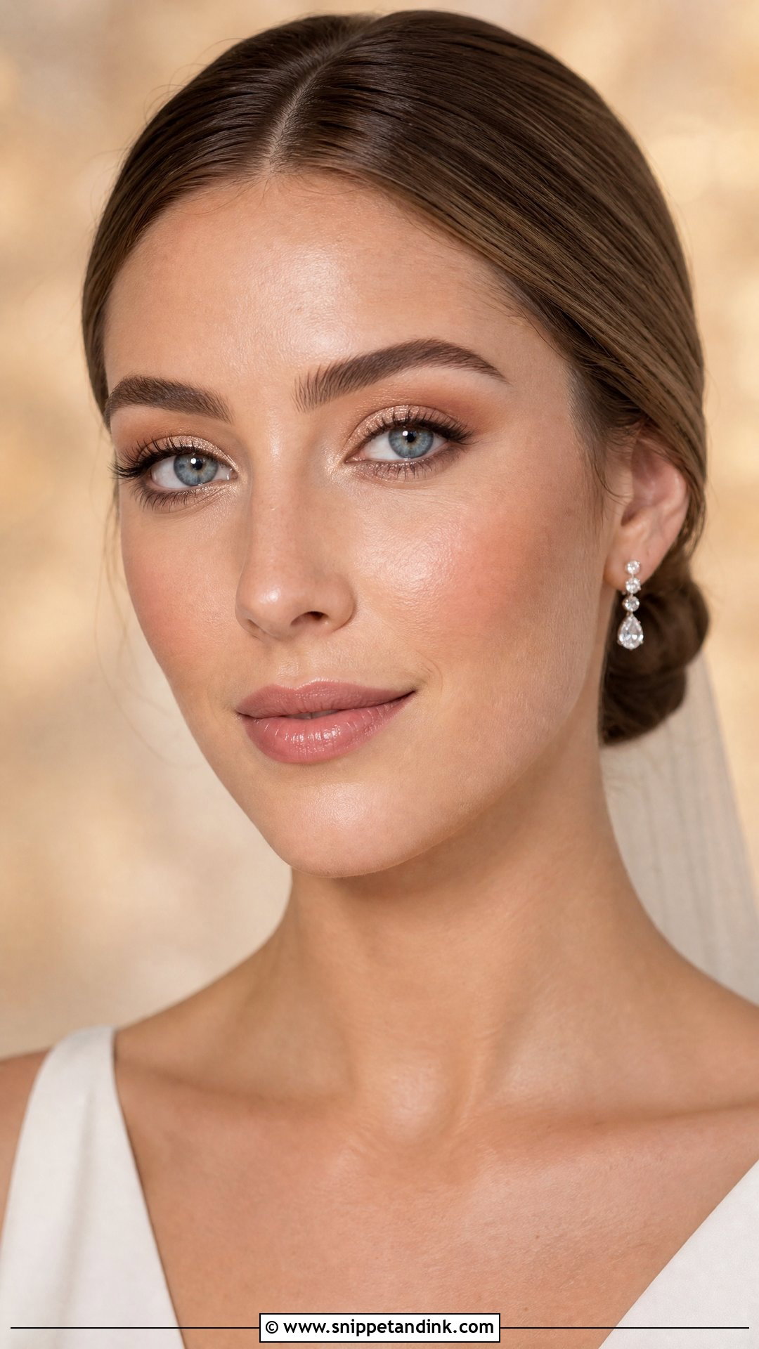 Warm Champagne Wedding Makeup - Snippet and Ink - 20 Warm Wedding Makeup Ideas