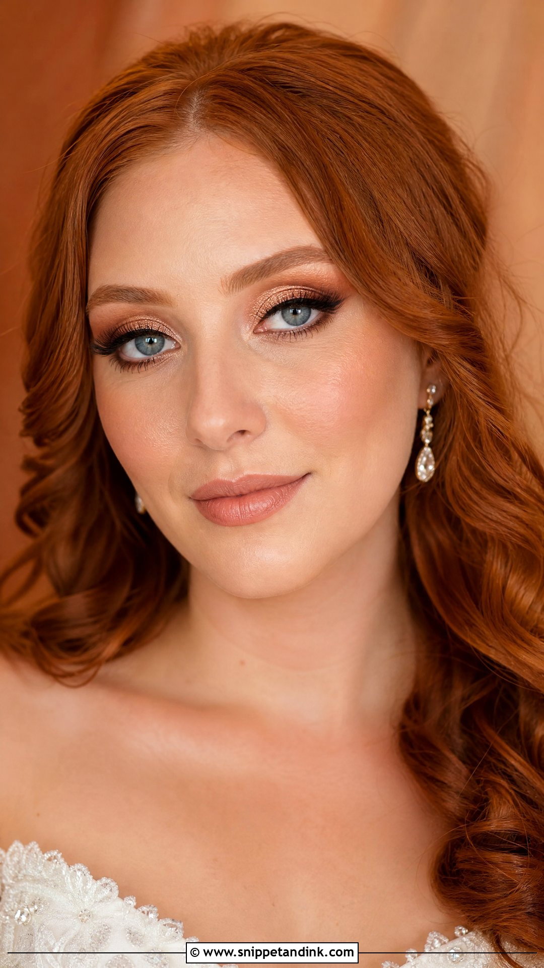 Warm Copper Wedding Makeup - Snippet and Ink - 20 Warm Wedding Makeup Ideas
