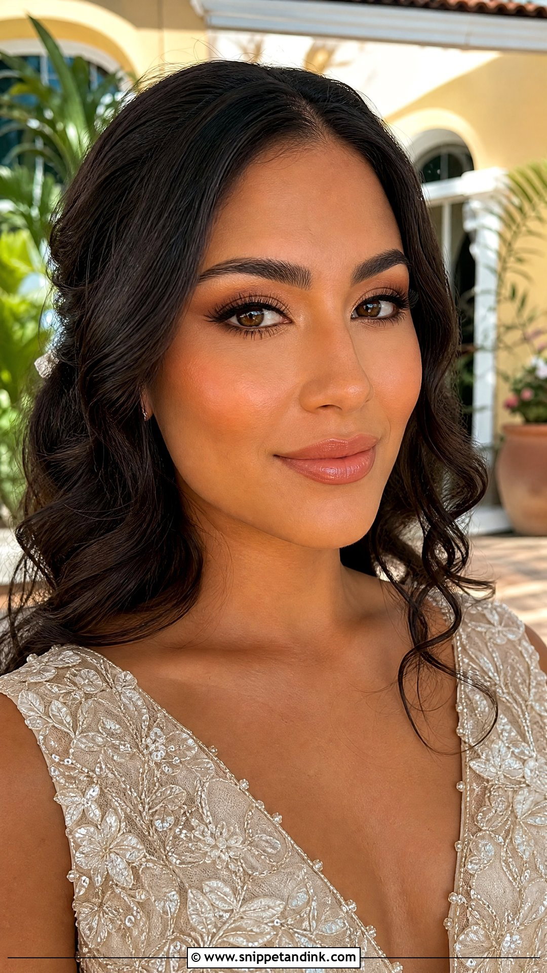Warm Natural Bridal Makeup - Snippet and Ink - 20 Soft Natural Bridal Makeup Ideas