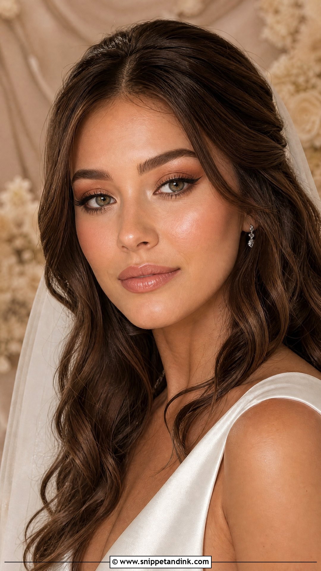 Warm Neutral Bridal Makeup - Snippet and Ink - 25 Soft Glowy Wedding Makeup Ideas