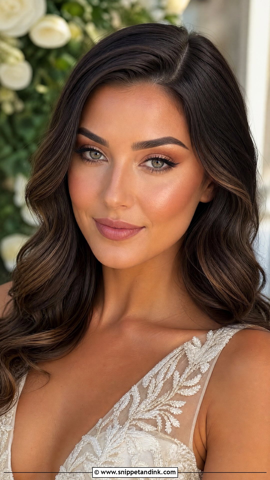 Warm Neutral Wedding Makeup For Green Eyes Brunette - Snippet and Ink - 20 Natural Wedding Makeup for Green Eyes Brunette