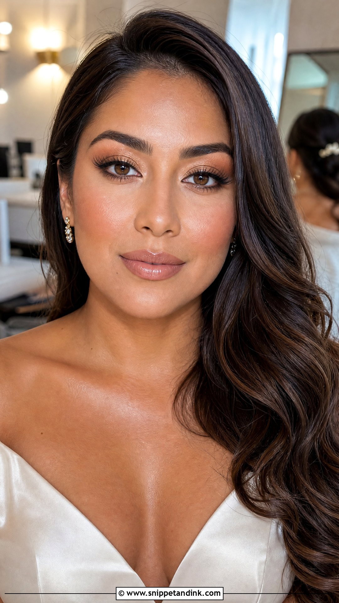 Warm Nude Wedding Makeup For Brown Eyes - Snippet and Ink - 20 Light Wedding Makeup for Brown Eyes