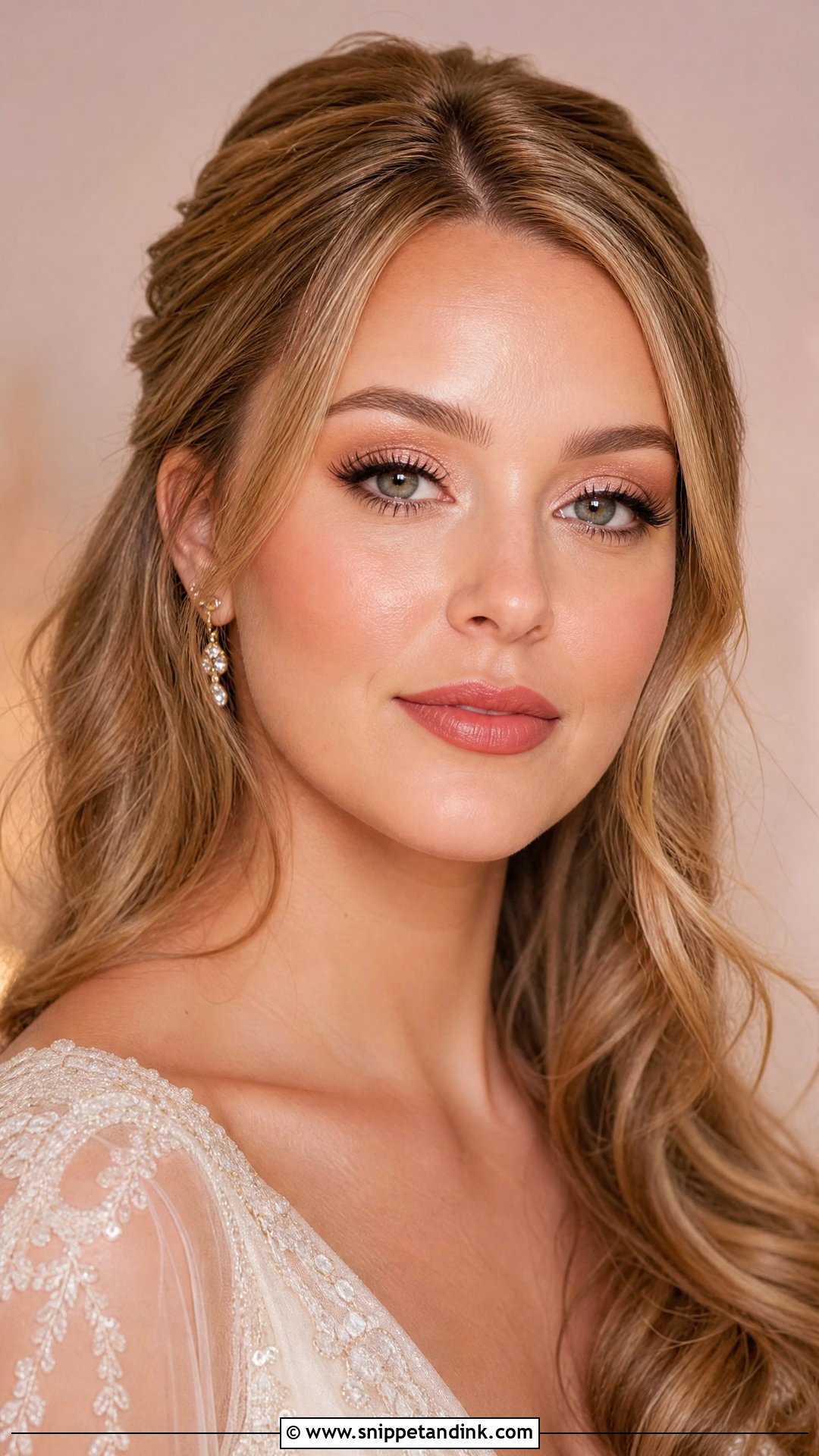 Warm Pale Bridal Makeup - Snippet and Ink - 20 Pale Bridal Makeup Ideas