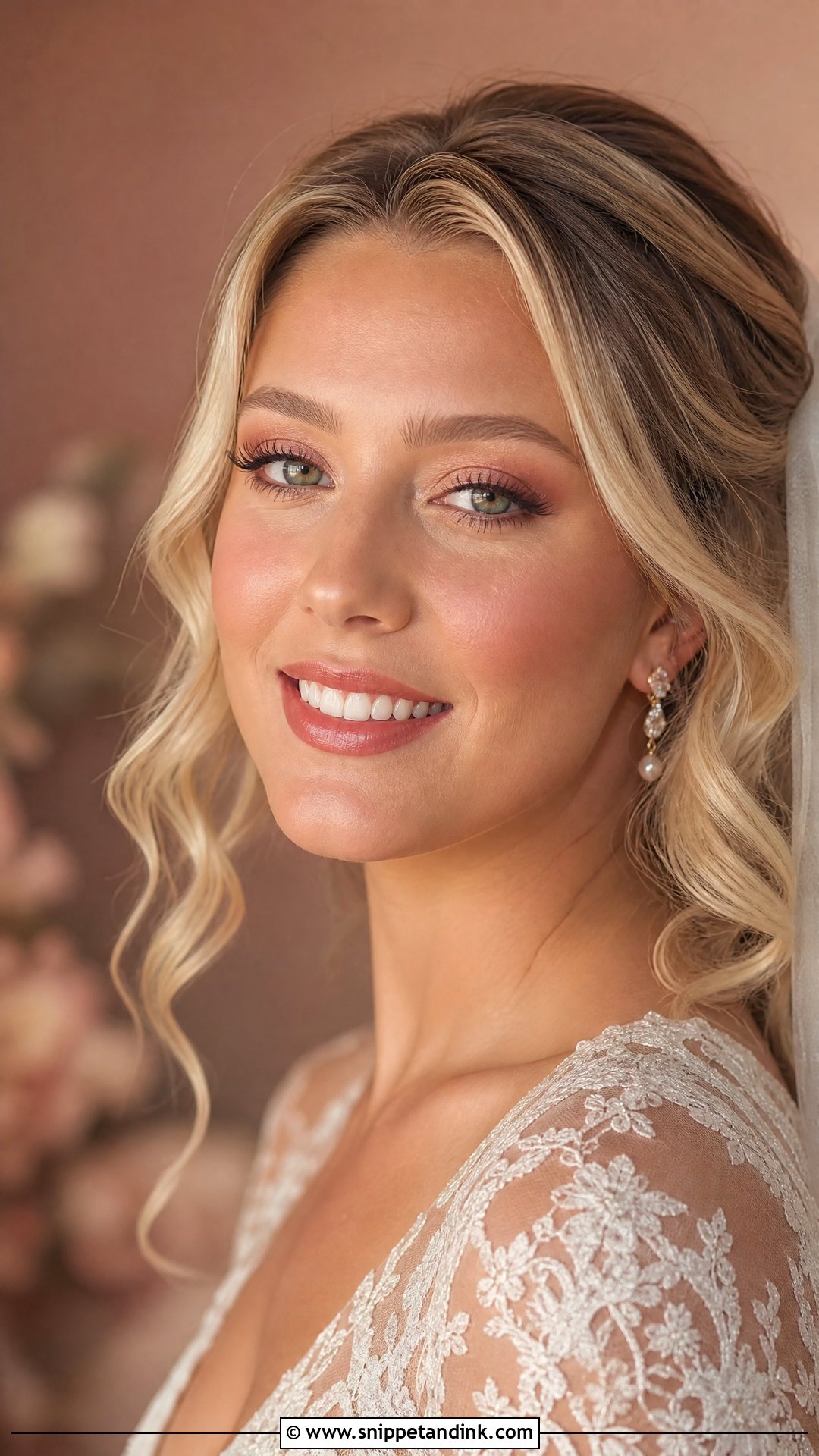 Warm Pink Bridal Makeup - Snippet and Ink - 20 Warm Bridal Makeup Ideas