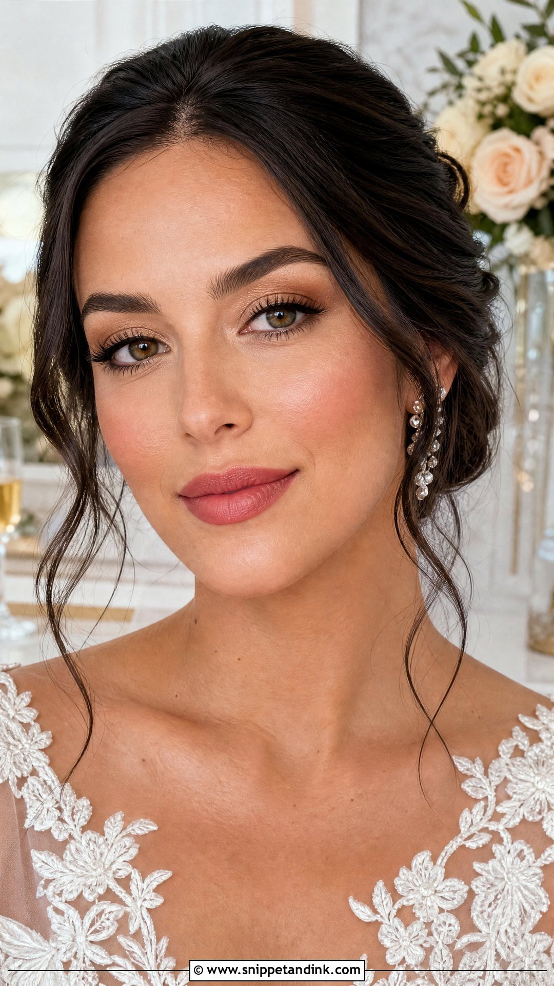 Warm Rose Bridal Lipstick - Snippet and Ink - 20 Bridal Lipstick Colors