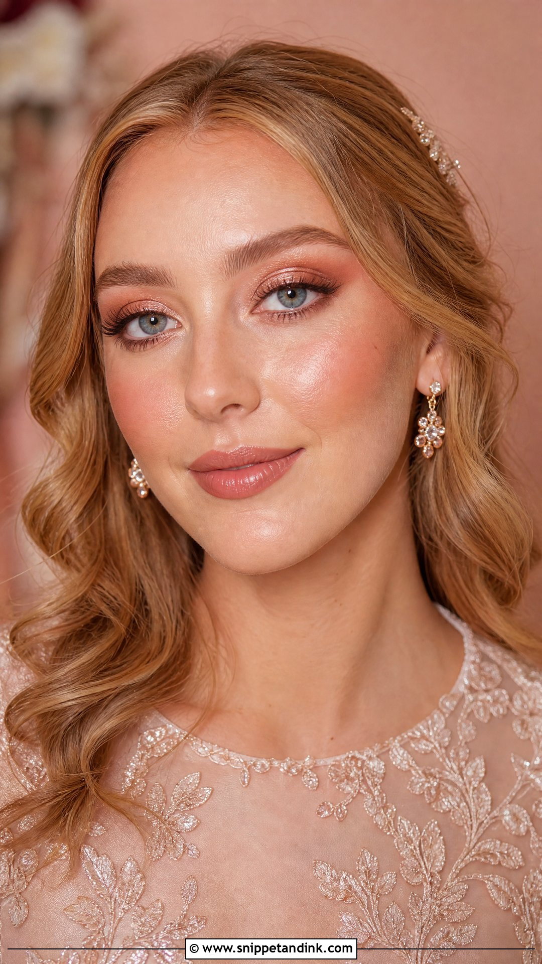 Warm Rose Gold Wedding Makeup - Snippet and Ink - 20 Warm Wedding Makeup Ideas