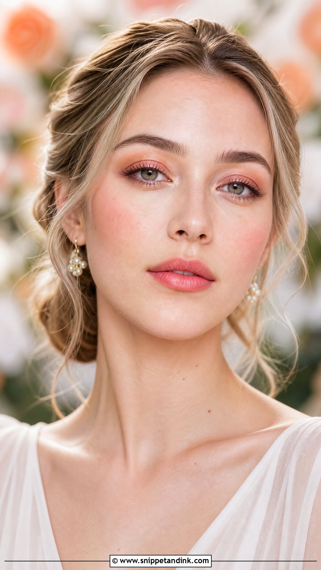 Watercolor Editorial Wedding Makeup - Snippet and Ink - 20 Editorial Wedding Makeup Ideas