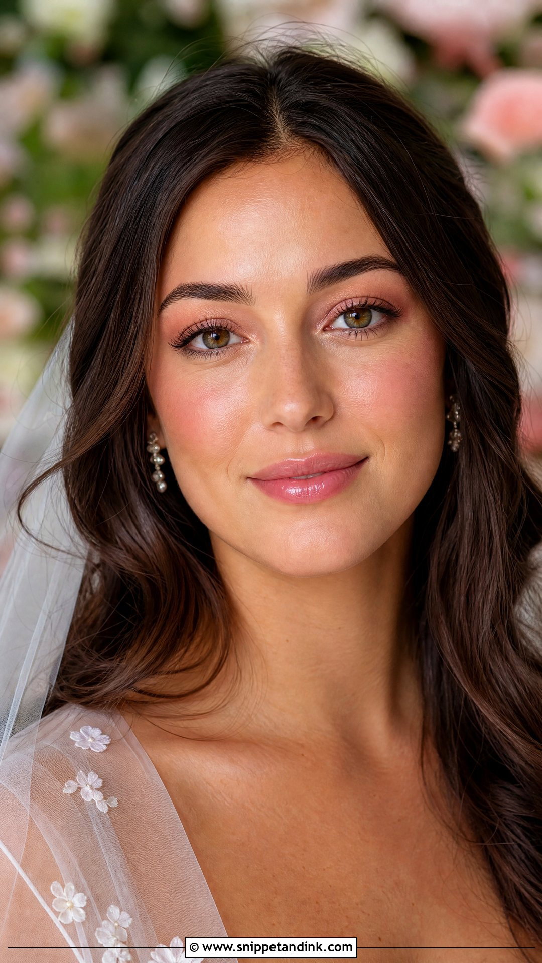 Watercolor Wedding Makeup - Snippet and Ink - 20 Wedding Makeup Styles