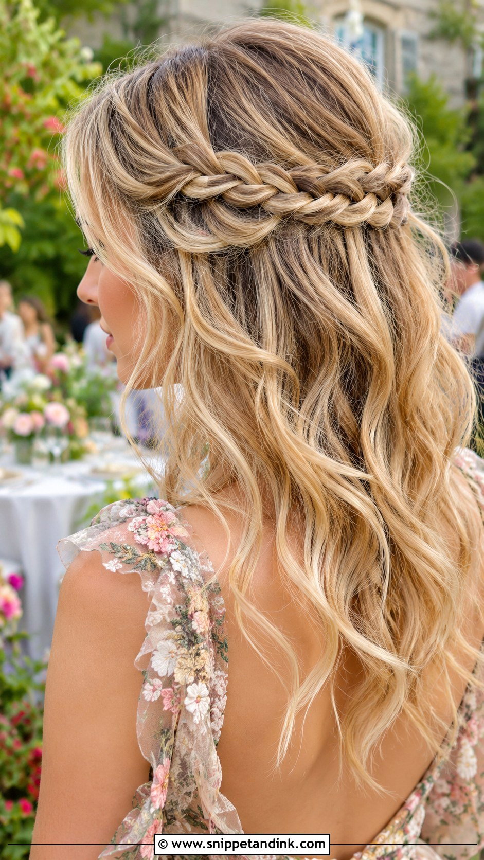 Waterfall Braid - Snippet and Ink - 25 Simple Wedding Guest Hairstyles