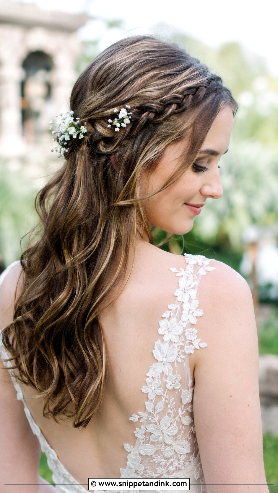 Waterfall Braid Wedding Hairstyle - Snippet and Ink - 25 Hairstyle for Women Wedding Ideas