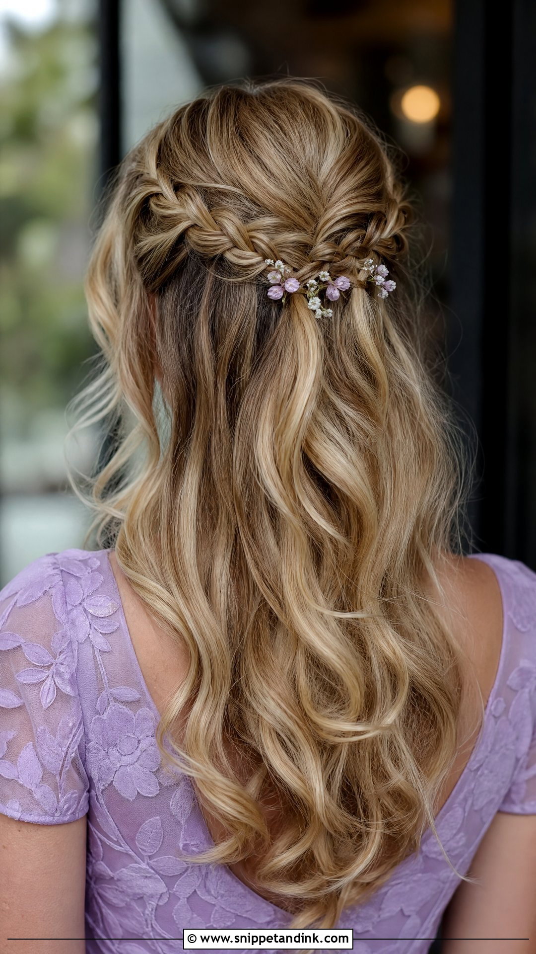 Waterfall Braid for Mother of the Bride - Snippet and Ink - 20 Hair for Mother of the Bride Ideas