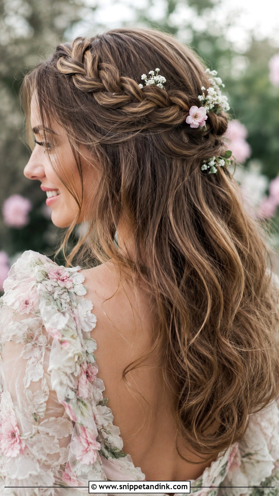 Waterfall Braid for Wedding Guest - Snippet and Ink - 35 Hairstyles for Wedding Guest