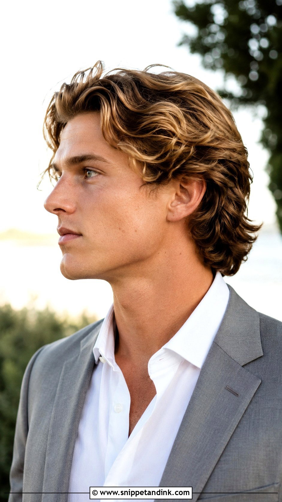 Wavy Bro Flow For Prom - Snippet and Ink - 15 Male Prom Hairstyles