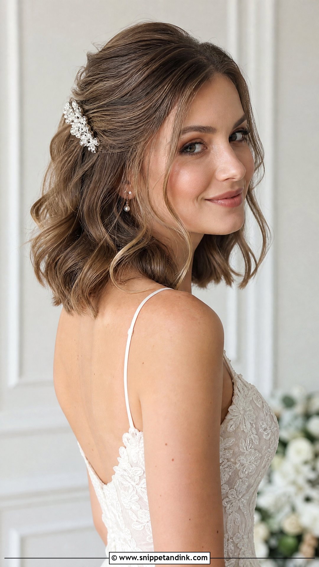 Wavy Lob With Crown Volume - Snippet and Ink - 20 Wedding Hairstyles Fine Hair