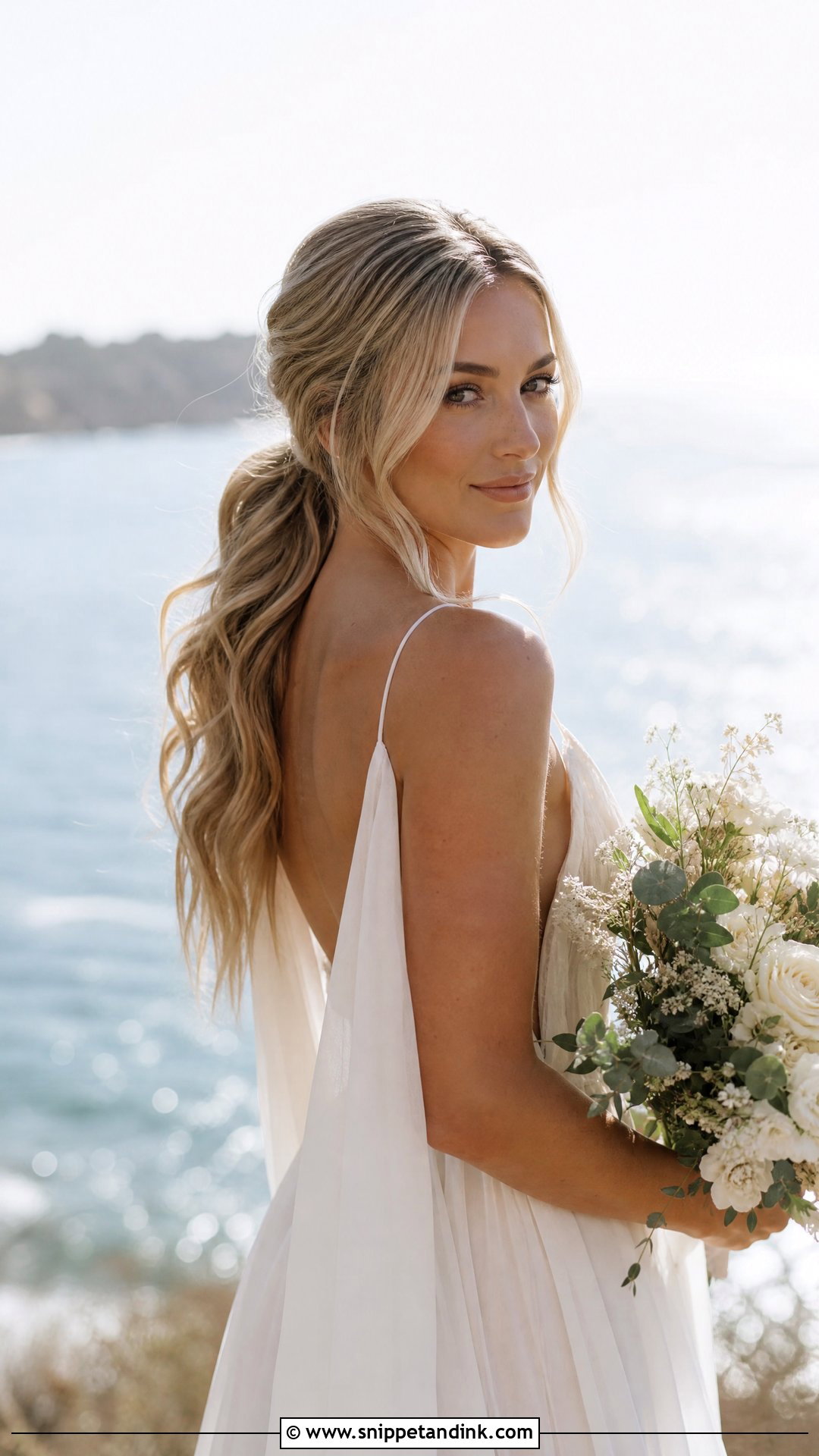 Wavy Ponytail - Snippet and Ink - 20 Ponytail Hairstyles for Wedding Guest