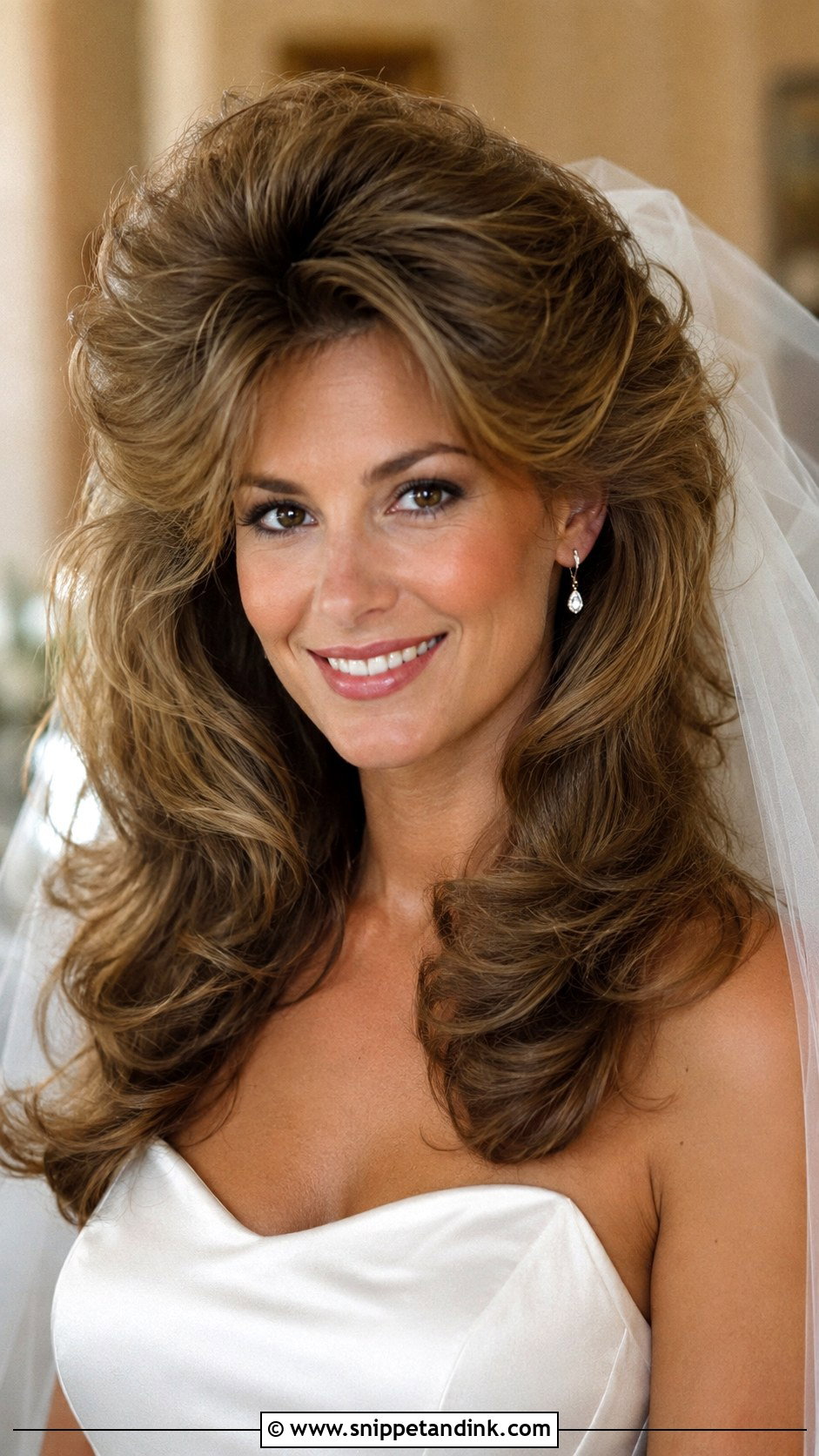 Wedding 90s Blowout - Snippet and Ink - 15 Wedding Hair Blowout Hairstyles
