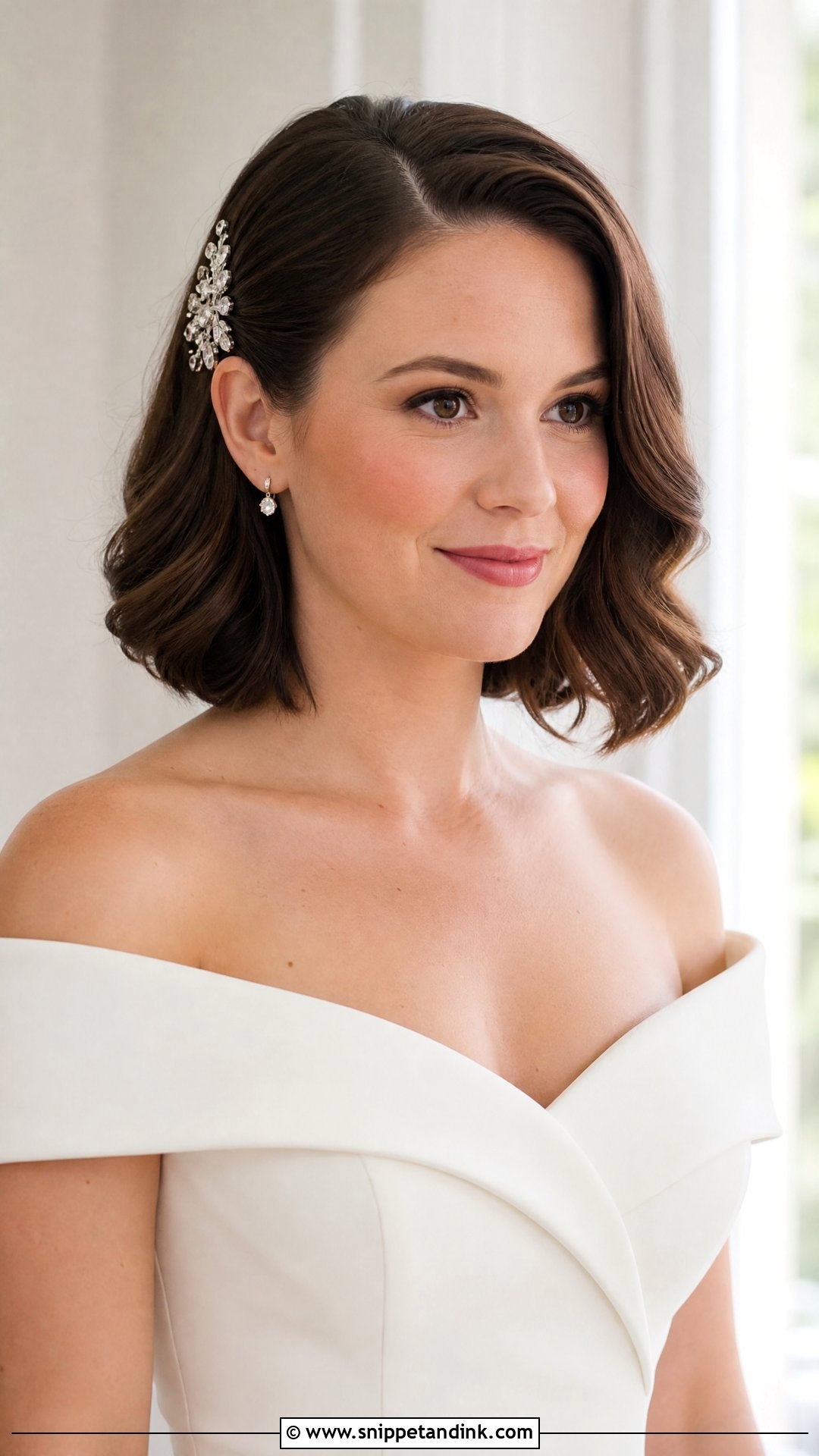 Wedding Bob For Round Face - Snippet and Ink - 20 Wedding Hairstyle for Rounded Face Ideas