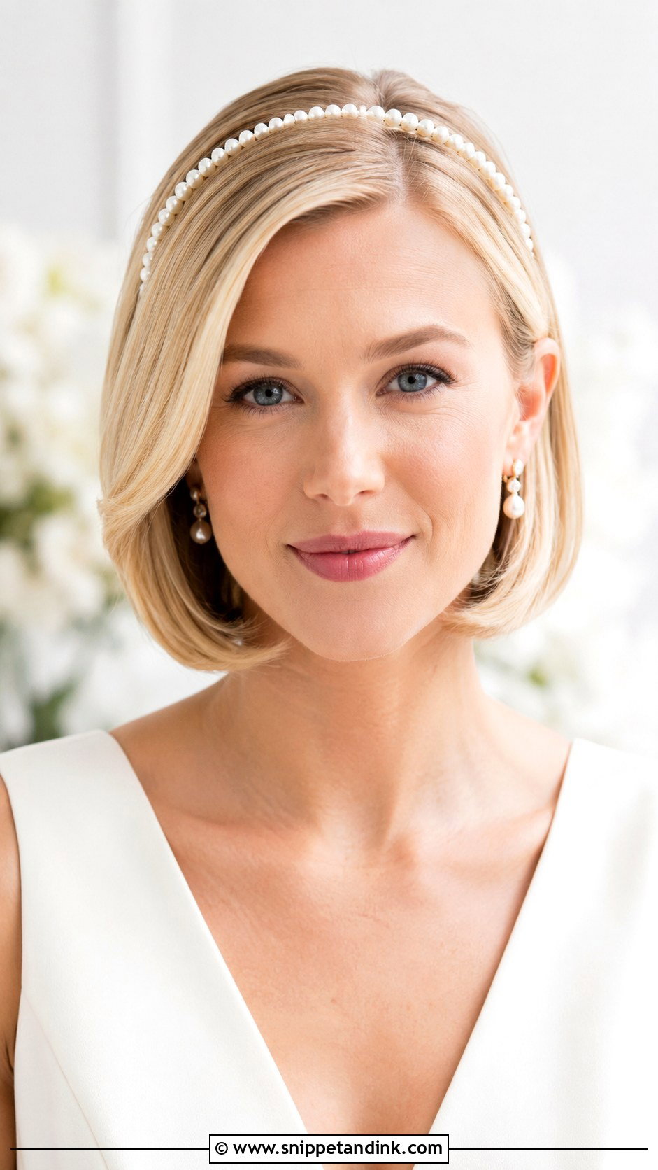 Wedding Bob Front Look - Snippet and Ink - 15 Wedding Hairstyle Front Look Ideas
