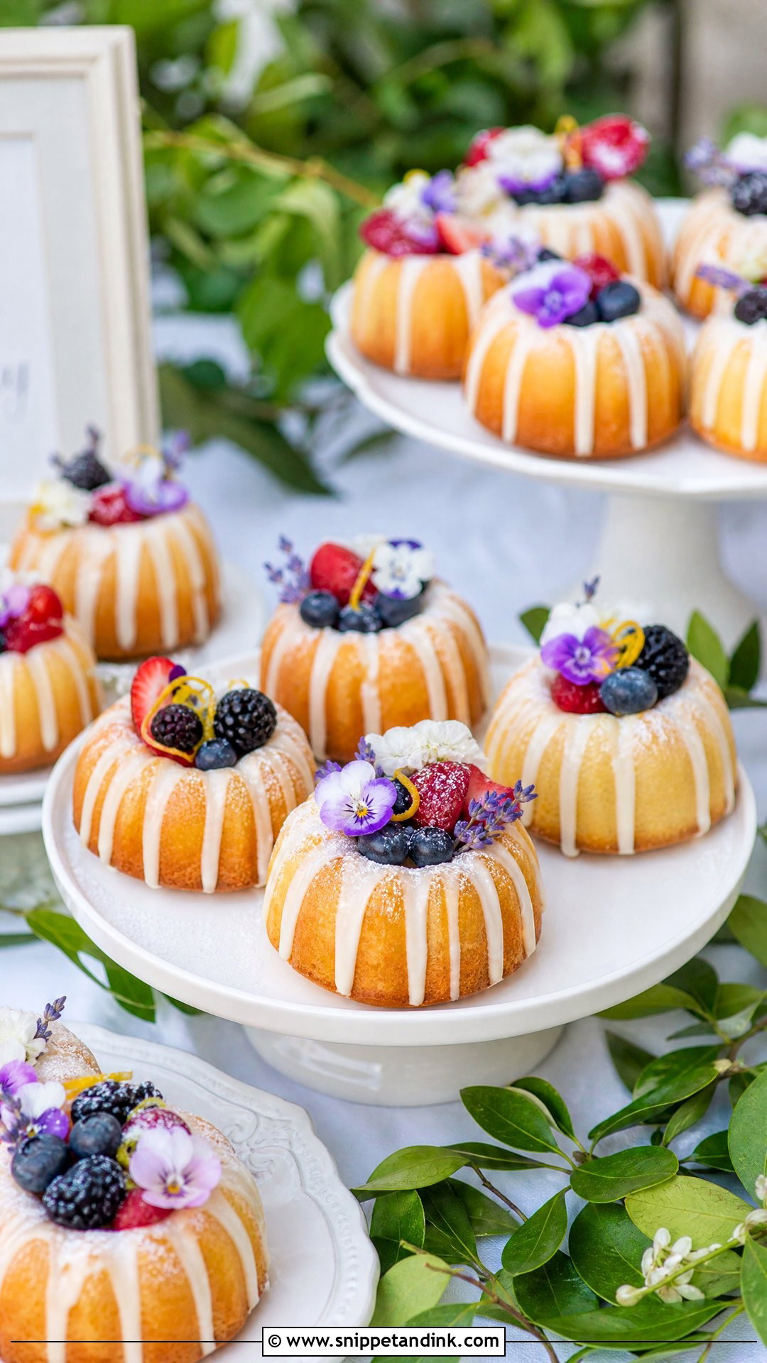 Wedding Bundt Cakes - Snippet and Ink - 20 Wedding Sweets