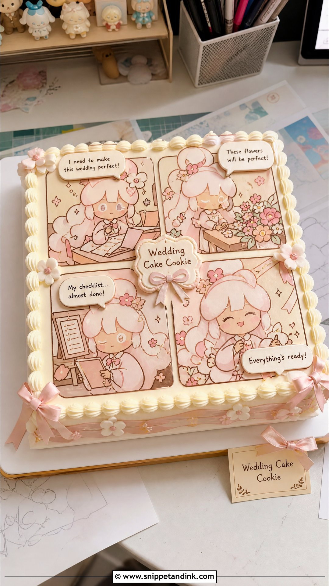 Wedding Cake Cookie Cute Comic - Snippet and Ink - 25 Wedding Cake Cookie Fanart Ideas