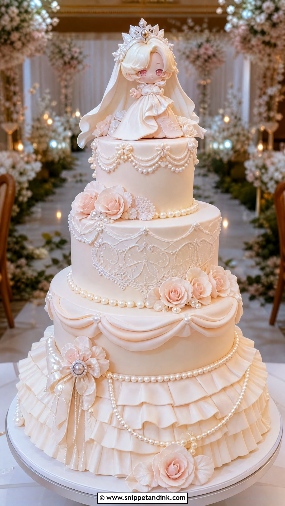 Wedding Cake Cookie Digital Painting - Snippet and Ink - 25 Wedding Cake Cookie Fanart Ideas