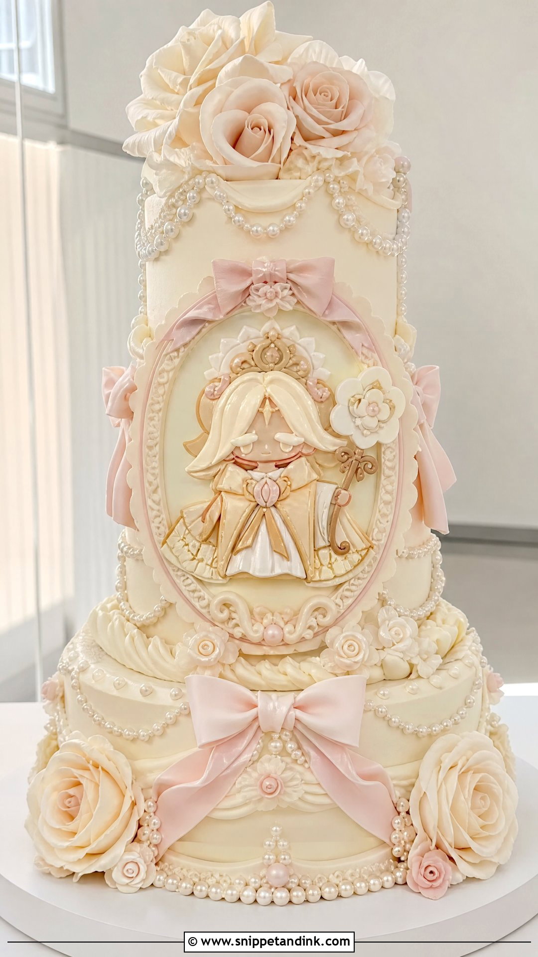 Wedding Cake Cookie Pinterest Pin - Snippet and Ink - 25 Wedding Cake Cookie Fanart Ideas