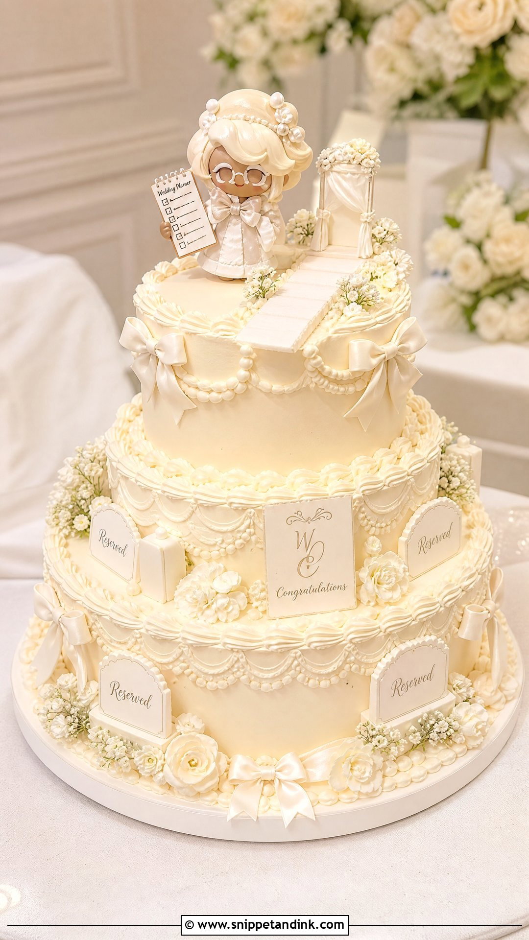 Wedding Cake Cookie Wedding Planner - Snippet and Ink - 25 Wedding Cake Cookie Fanart Ideas