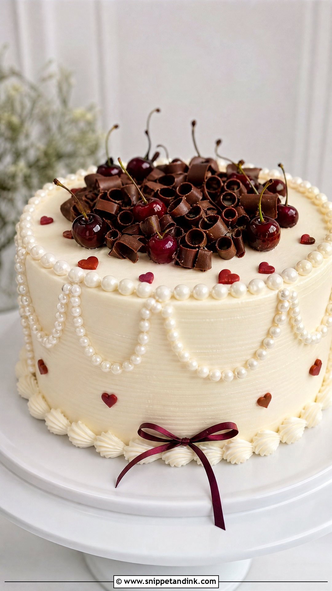 Wedding Cake Cookie X Black Forest Pearl Cake - Snippet and Ink - 25 Wedding Cake Cookie X Black Forest Crk Ideas