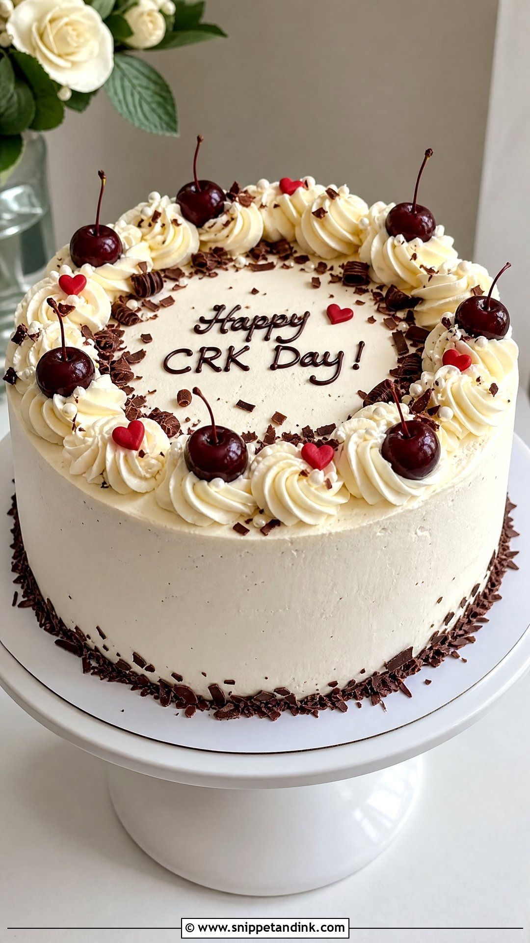 Wedding Cake Cookie X Black Forest Round Cake - Snippet and Ink - 25 Wedding Cake Cookie X Black Forest Crk Ideas