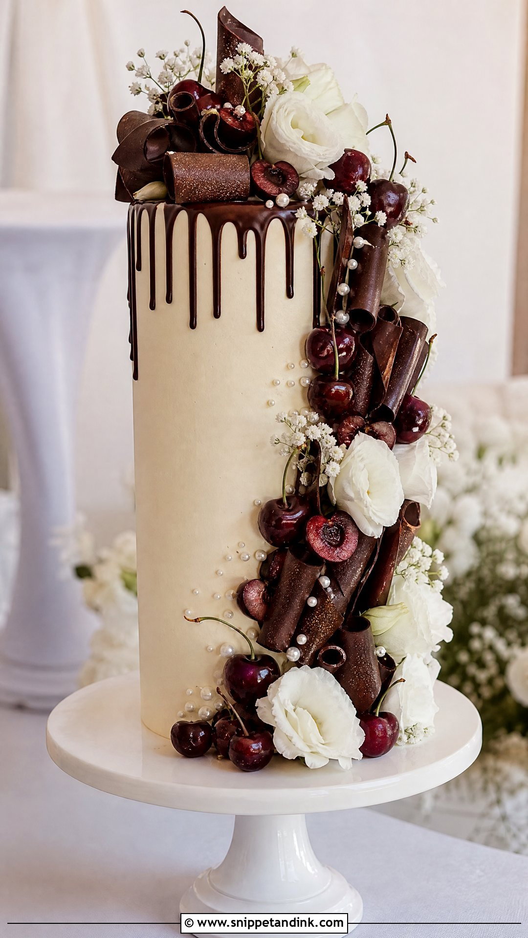 Wedding Cake Cookie X Black Forest Tall Cake - Snippet and Ink - 25 Wedding Cake Cookie X Black Forest Crk Ideas