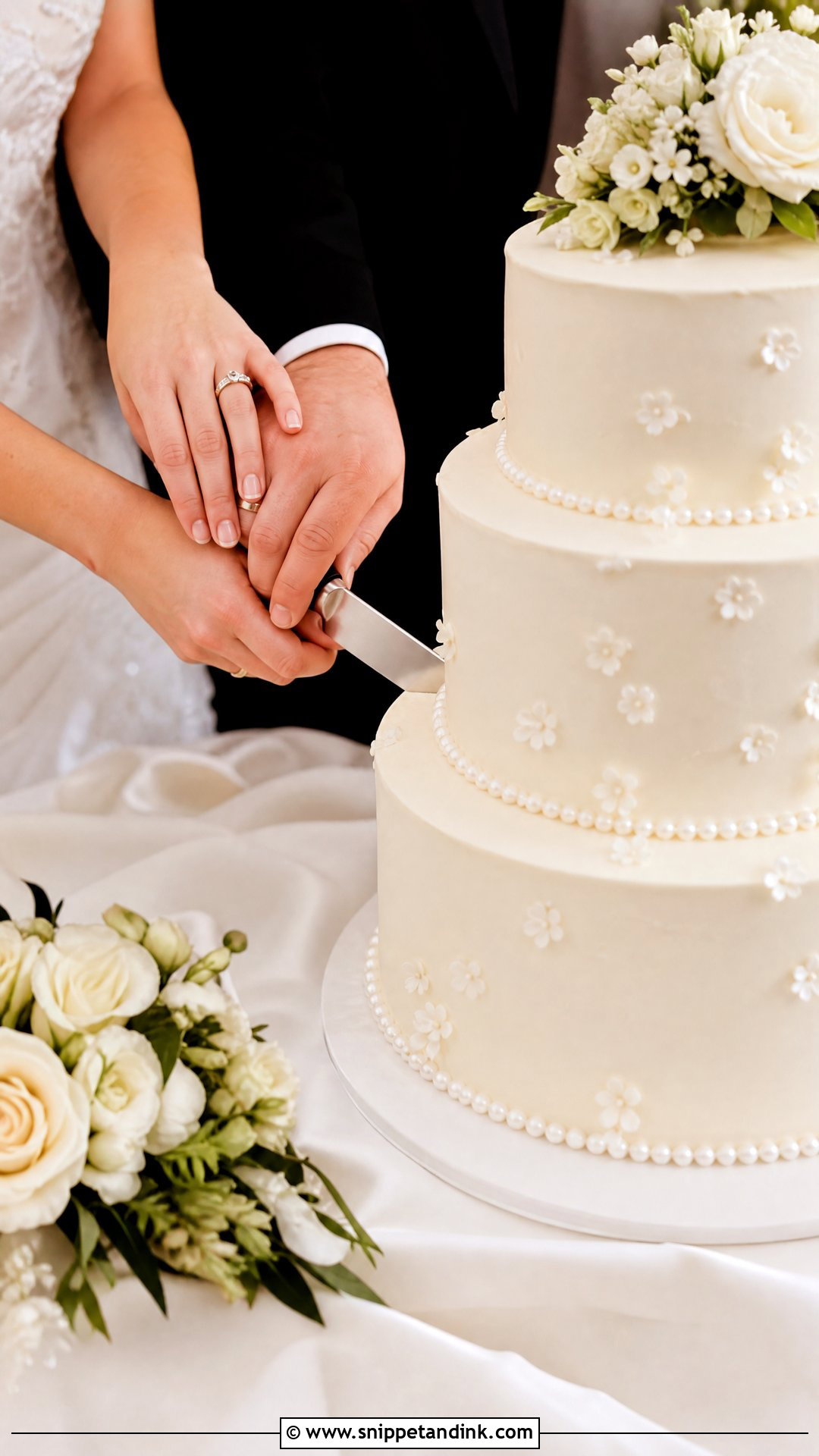 Wedding Cake Hands Pose - Snippet and Ink - 25 Cake Poses Photo Ideas for Wedding