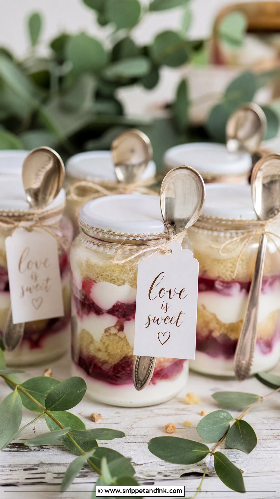 Wedding Cake Jars - Snippet and Ink - 20 Wedding Sweets