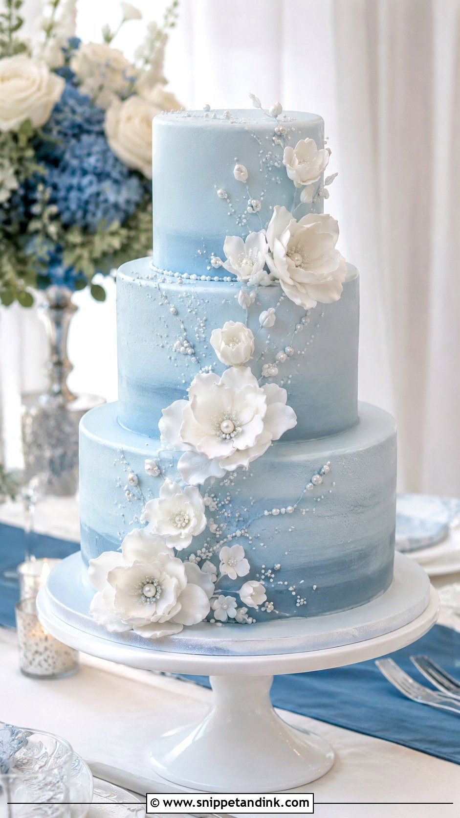Wedding Cake Order Form Template For Blue Cake - Snippet and Ink - 25 Wedding Cake Order Form Template