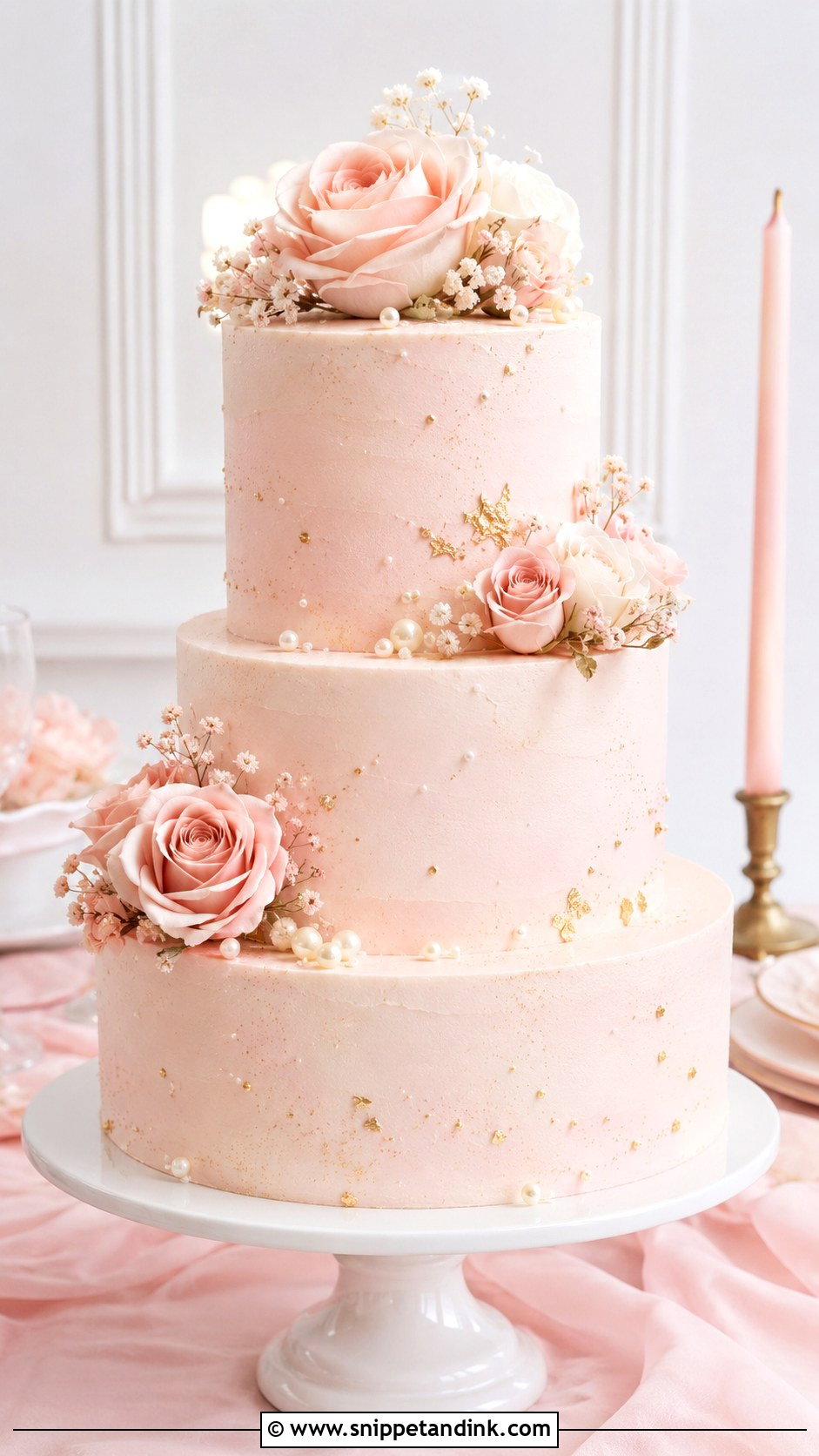 Wedding Cake Order Form Template For Blush Cake - Snippet and Ink - 25 Wedding Cake Order Form Template