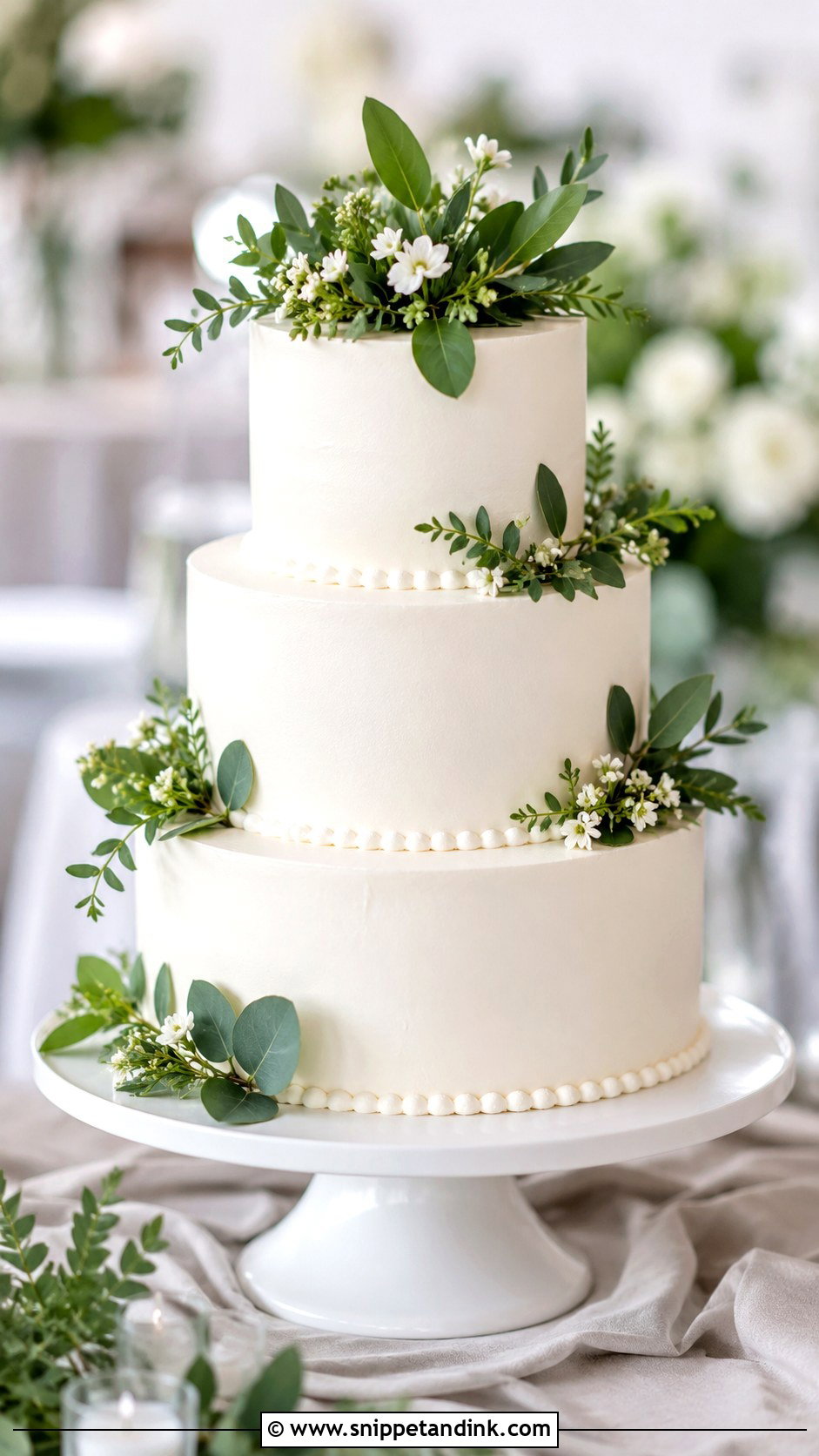 Wedding Cake Order Form Template For Greenery Cake - Snippet and Ink - 25 Wedding Cake Order Form Template