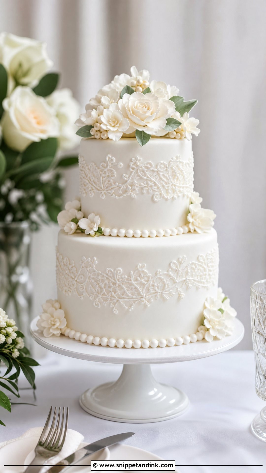 Wedding Cake Replica Anniversary Cake - Snippet and Ink - 25 Couple 1st Anniversary Cake Ideas